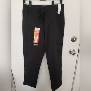 Scrubstar Women’s Drawstring Pants Black Stretch Adult S/CH